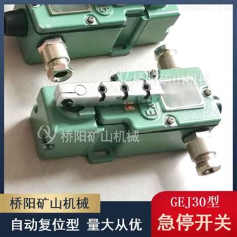 自动复位GEJ30型急停开关  猴车急停装置