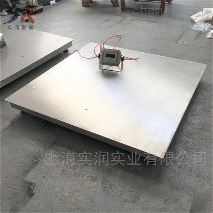 上海市3噸2噸1噸小型電子地磅 碳鋼材質(zhì)